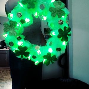 St Patricks Day Wreath